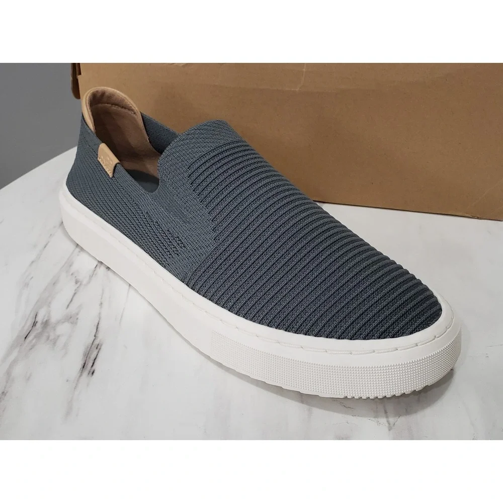 NEW UGG Alameda Sammy Knit Slip-On Sneakers Gray Casual Women's‎ Shoes